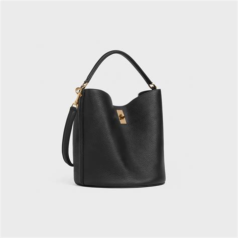 celine paris big bag bucket with 2 handles|CELINE Supple Grained Calfskin Long Strap Big Bag .